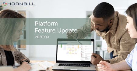 Hornbill Platform Quarterly Feature Update 2020 Q3